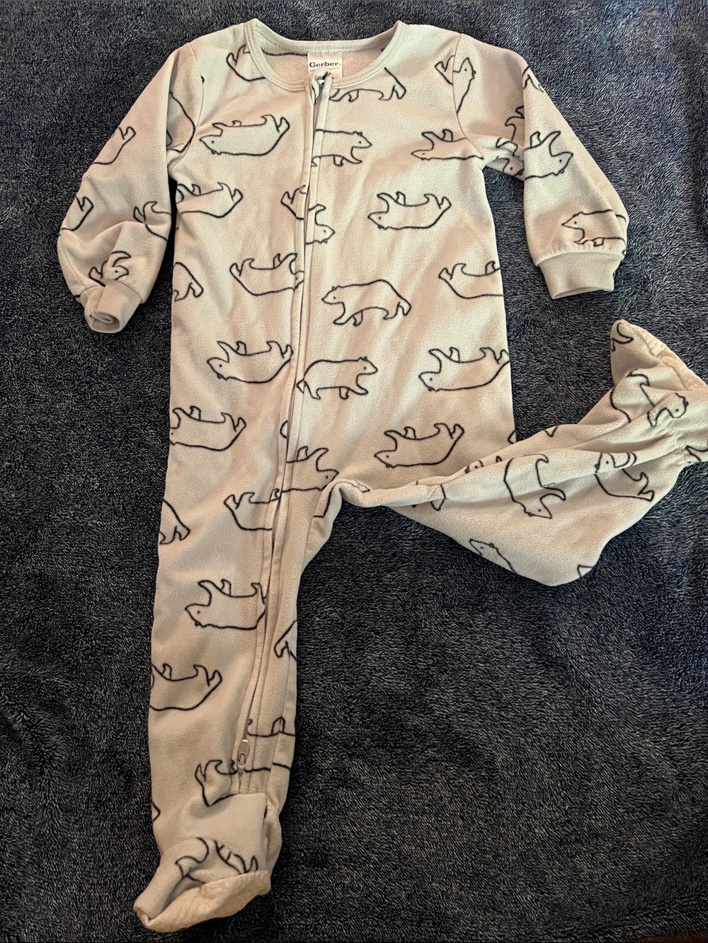 Gerber Polar Bear Footie Pjs